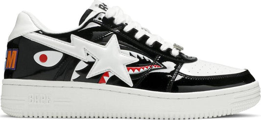 Bapesta Low Shark Face Black