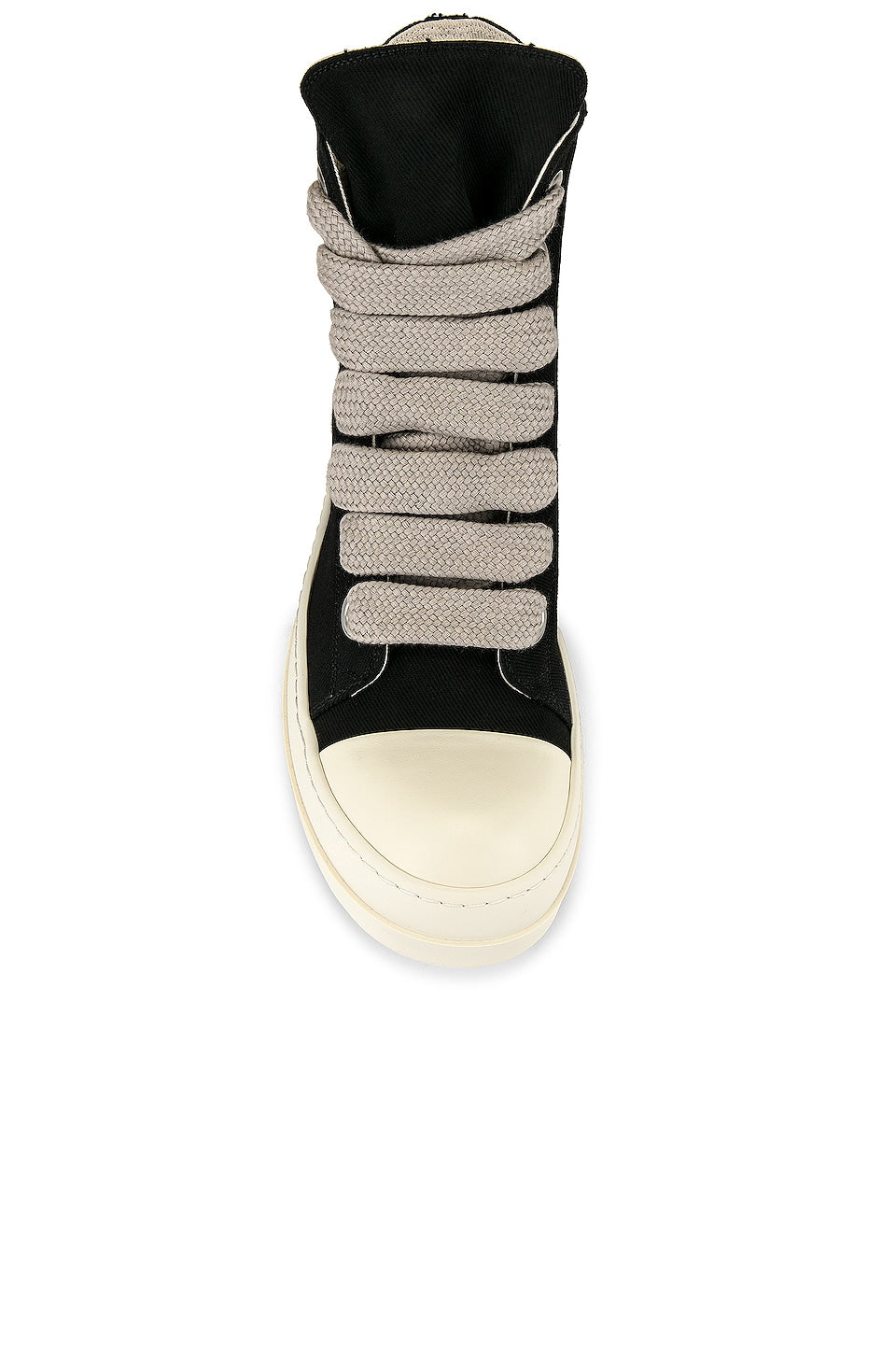 RICK OWENS  Black Jumbo Lace High